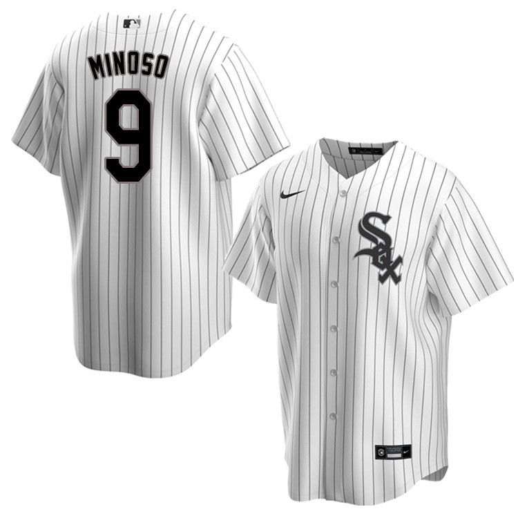 Nike Men #9 Minnie Minoso Chicago White Sox Baseball Jerseys Sale-Pinstripe